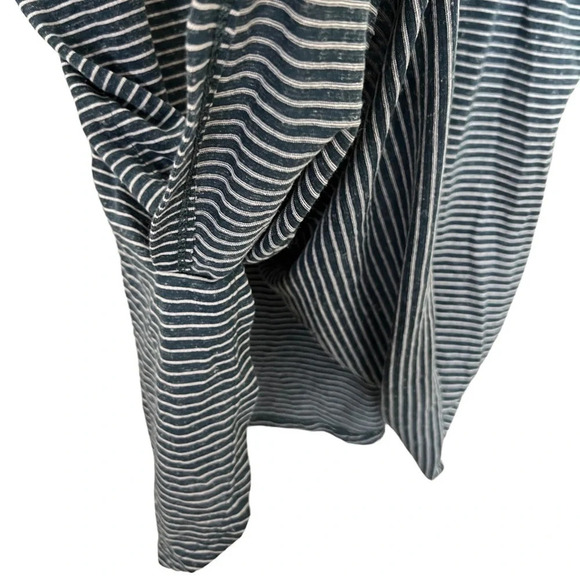 Sunday In Brooklyn • Striped Linen Blend Tank Top - Picture 4 of 8